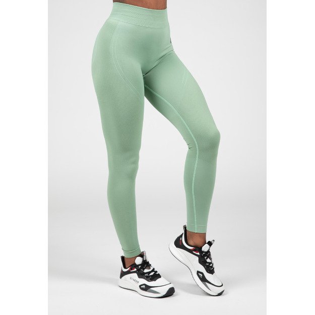 Gorilla Wear Whitney Seamless Leggings - Green 1