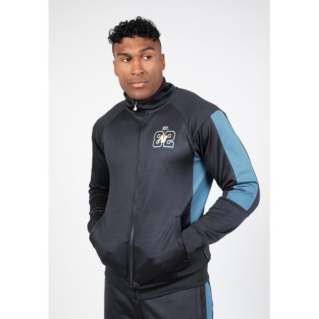 Gorilla Wear Devon Training Jacket - Gray/Blue