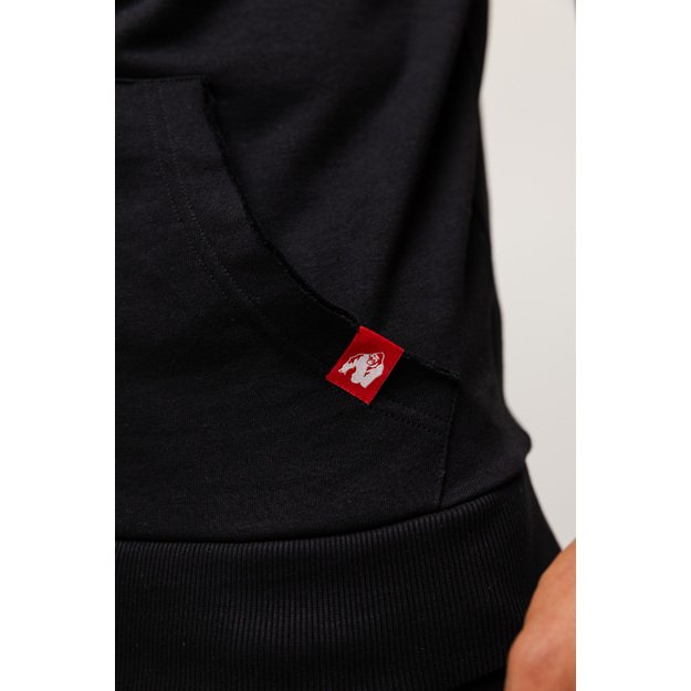 Gorilla Wear Huntley Sleeveless Hoodie Black 8