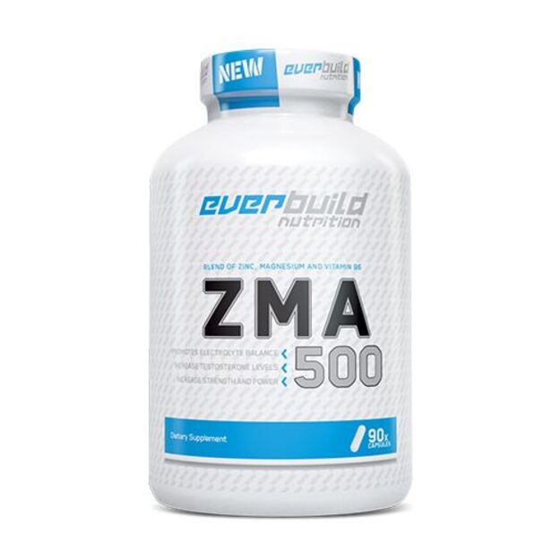 EverBuild Nutrition ZMA 500 90 kaps EverBuild Nutrition ZMA 500 90 kaps