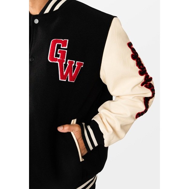 Gorilla Wear Saint Louis Varsity Jacket - Black 2