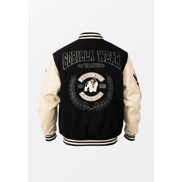Gorilla Wear Saint Louis Varsity Jacket - Black 9