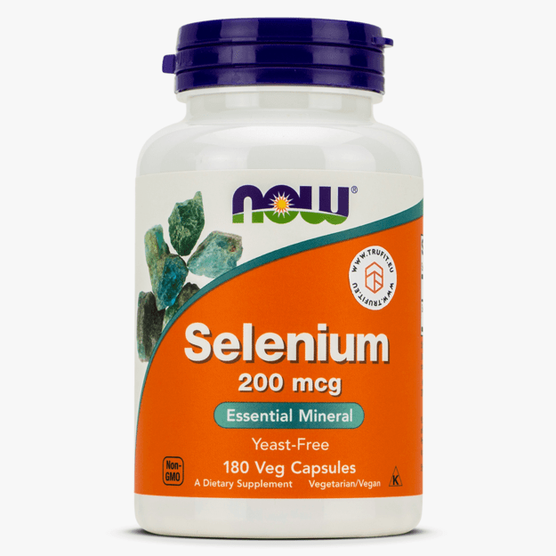 NOW Selenium 200mcg 180 kaps NOW Selenium 200mcg 180 kaps