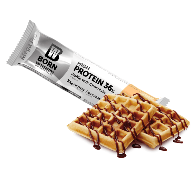 BW Mega Pro protein Waffle with Chocolate 85 gr BW Mega Pro protein Waffle with Chocolate 85 gr
