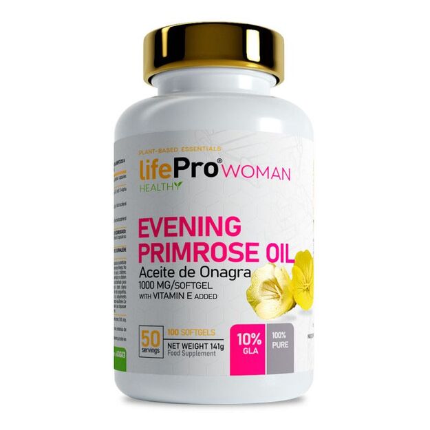 Life Pro Evening Primrose (Nakvišų aliejus) 100 kaps Life Pro Evening Primrose (Nakvišų aliejus) 100 kaps