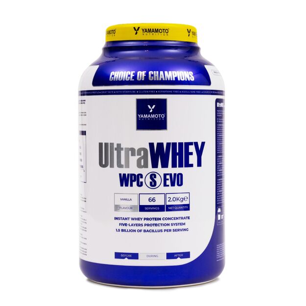 Yamamoto Nutrition Ultra Whey WPC S EVO 2000 g Yamamoto Nutrition Ultra Whey WPC S EVO 2000 g