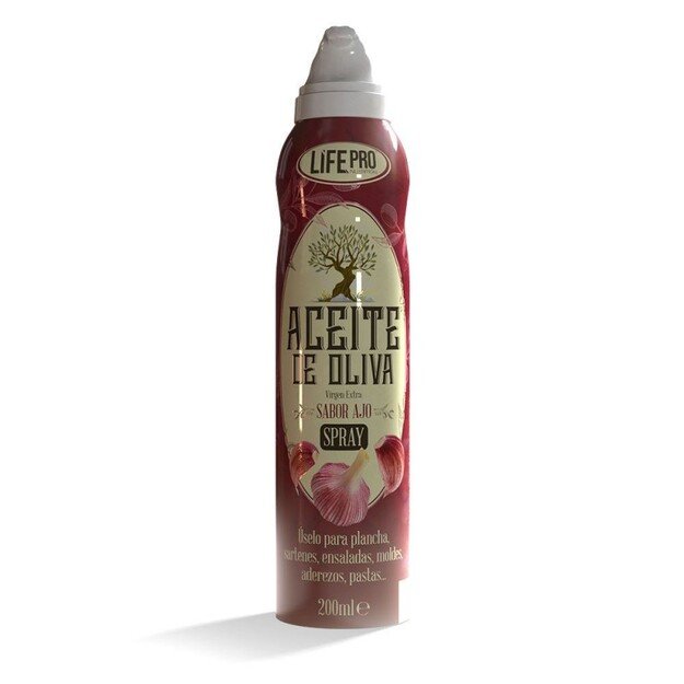Life Pro Fit Food Oil Spray 200ml česnakas Life Pro Fit Food Oil Spray 200ml česnakas