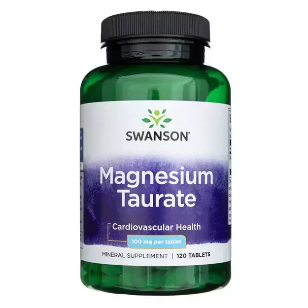 Swanson Magnesium Taurate 120 tabl. Swanson Magnesium Taurate 120 tabl.