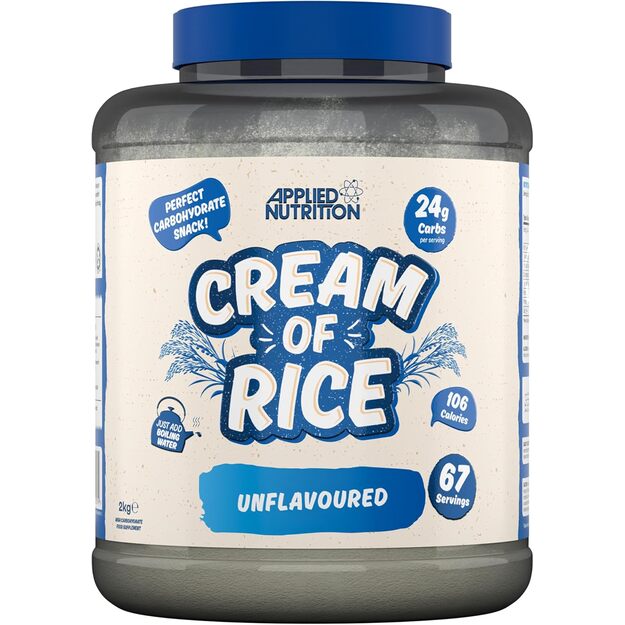 Applied Nutrition Cream of Rice 2000 gr Unflavoured Applied Nutrition Cream of Rice 2000 gr Unflavoured