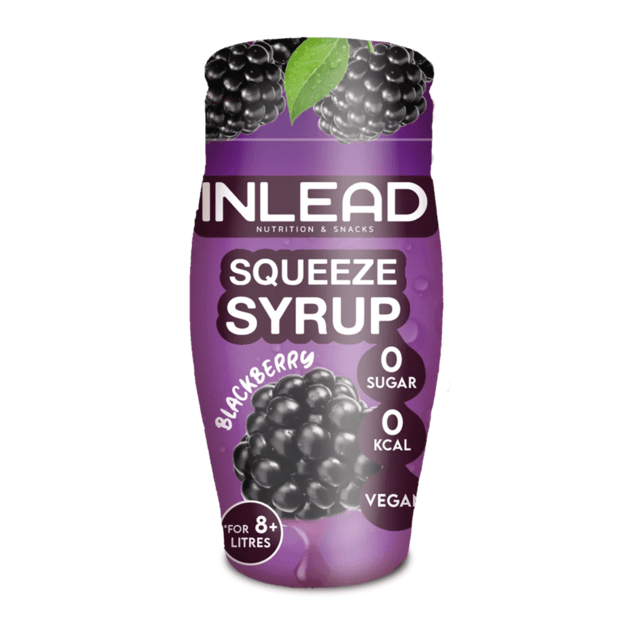 Inlead Squeeze Sirupas 65ml vandeniui paskaninti (Blackberry) Inlead Squeeze Sirupas 65ml vandeniui paskaninti (Blackberry)