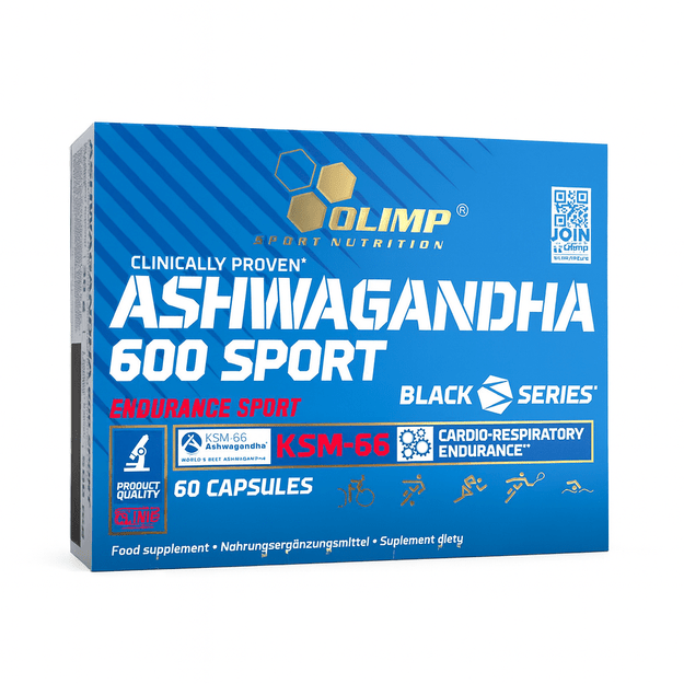 Olimp Ashwagandha 600 Sport 60 kaps Olimp Ashwagandha 600 Sport 60 kaps