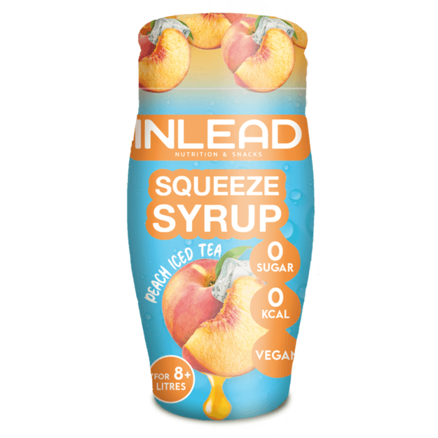 Inlead Squeeze Sirupas 65ml vandeniui paskaninti (Peach iced Tea)