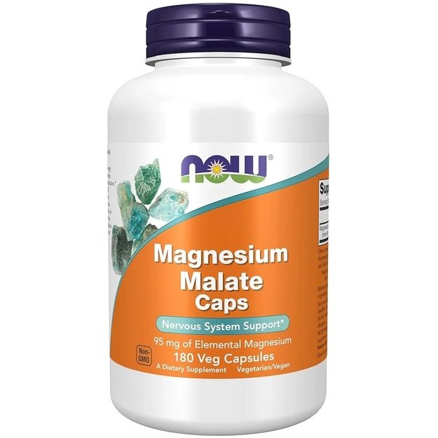 Now Foods Magnesium Malate 180 v.kaps
