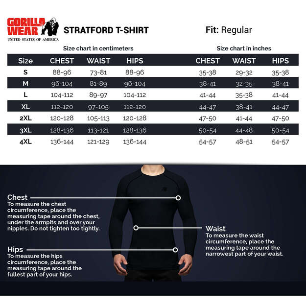 Gorilla Wear Stratford T-shirt - navy blue training T-shirt