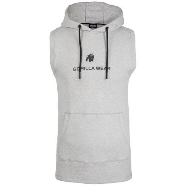 Gorilla Wear Lincoln Sleeveless Hoodie - Gray