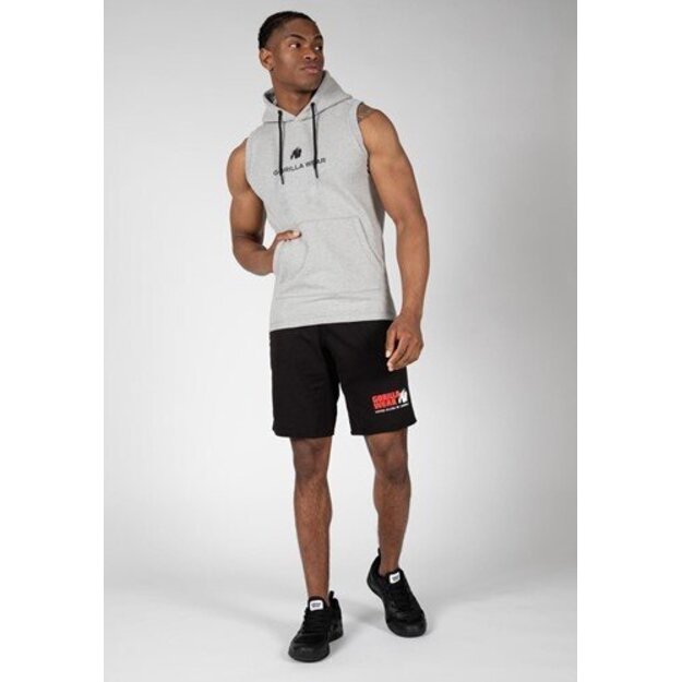 Gorilla Wear Lincoln Sleeveless Hoodie - Gray