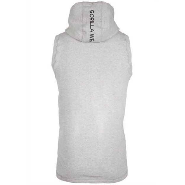 Gorilla Wear Lincoln Sleeveless Hoodie - Gray