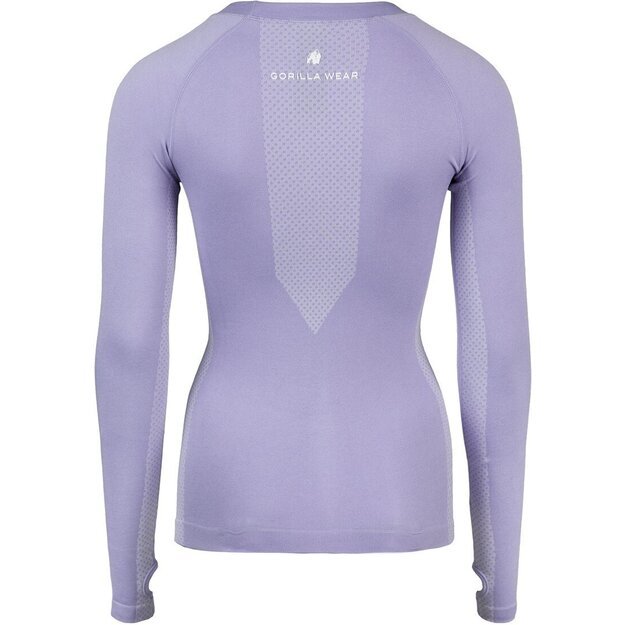 Gorilla Wear Selah Seamless Long Sleeve - Lilac