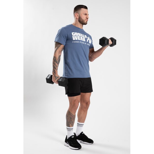Gorilla Wear Classic T-Shirt - Coronet Blue