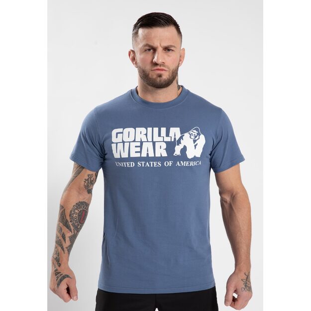 Gorilla Wear Classic T-Shirt - Coronet Blue 1