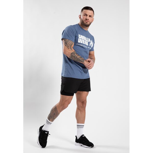 Gorilla Wear Classic T-Shirt - Coronet Blue