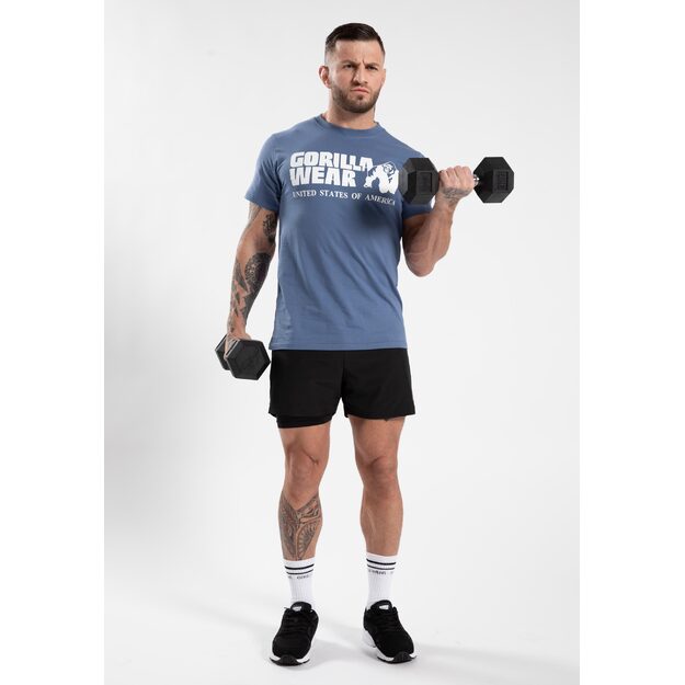 Gorilla Wear Classic T-Shirt - Coronet Blue