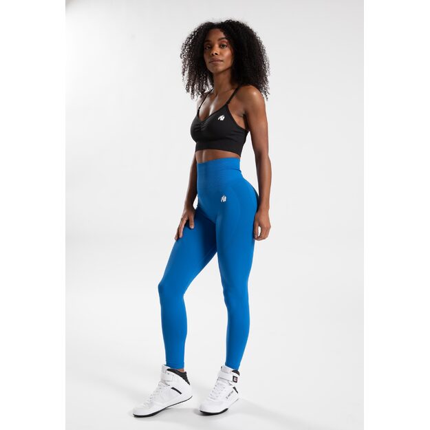 Gorilla Wear Olivia Seamless Leggings - Blue