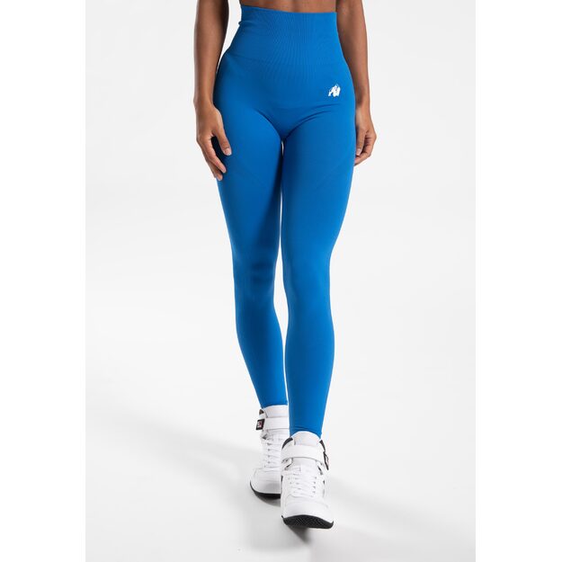 Gorilla Wear Olivia Seamless Leggings - Blue