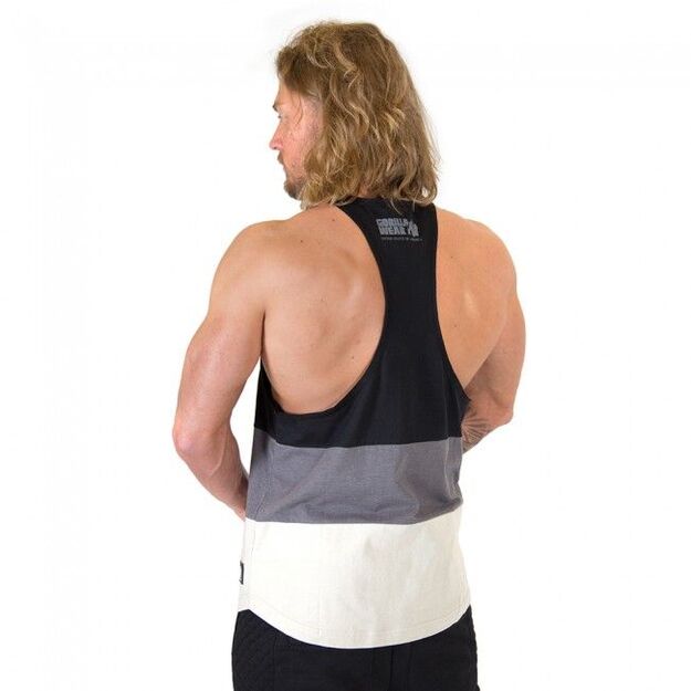 Gorilla Wear Nevada Stringer Tank Top - Black/Gray