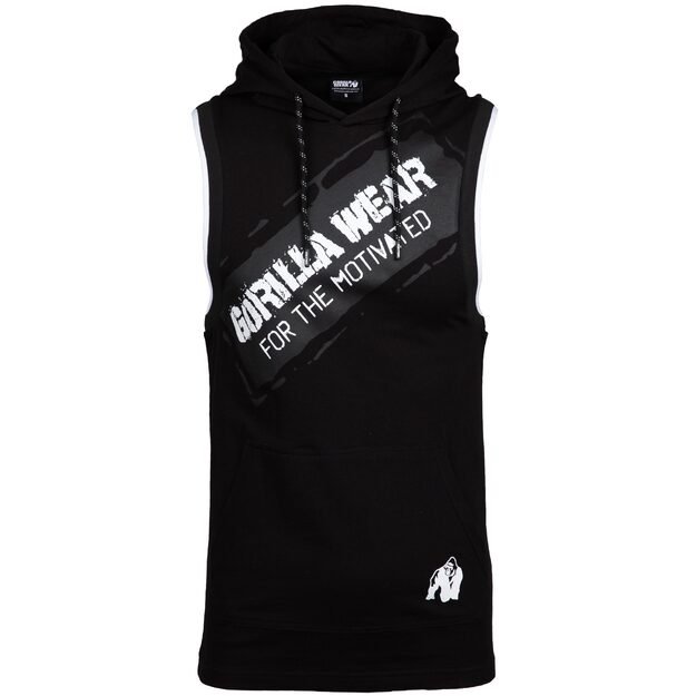 Gorilla Wear Loretto Hooded Tank Top - Black