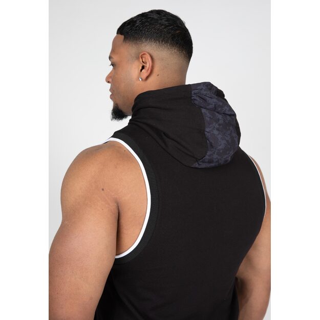 Gorilla Wear Loretto Hooded Tank Top - Black