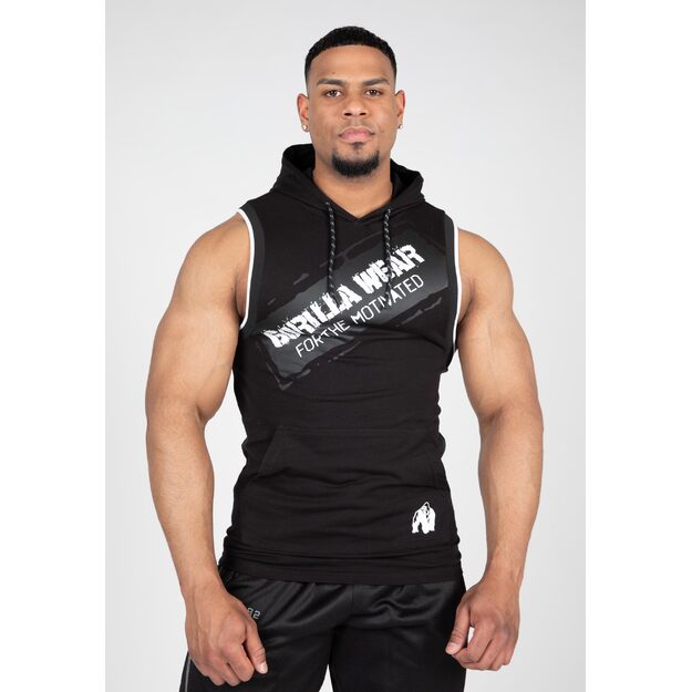 Gorilla Wear Loretto Hooded Tank Top - Black