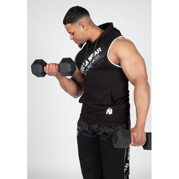 Gorilla Wear Loretto Hooded Tank Top - Black