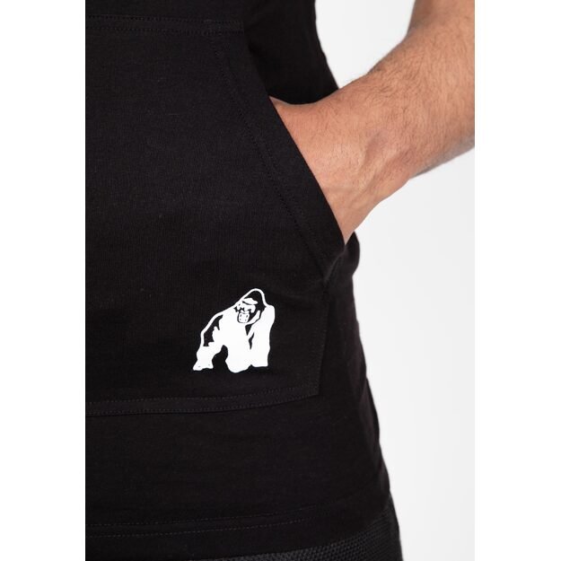 Gorilla Wear Loretto Hooded Tank Top - Black