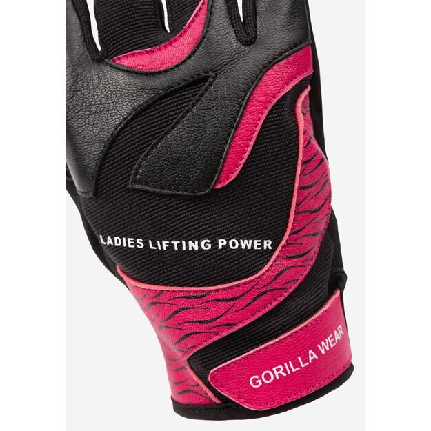 Gorilla Wear Women s Fitness Gloves 2.0 - Black/Pink