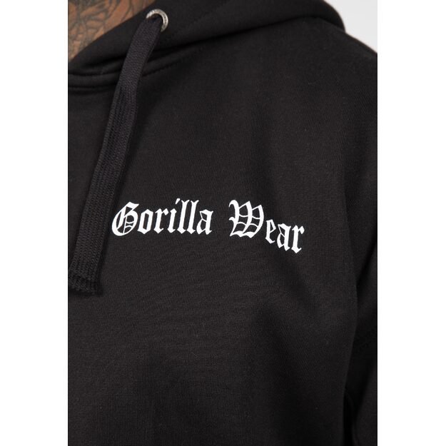 Gorilla Wear Utah Zipped Hoodie - Black 10