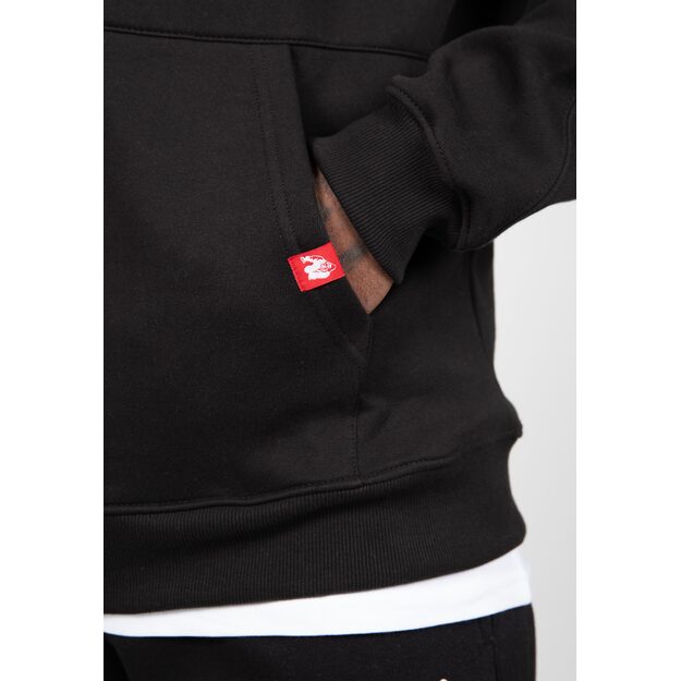Gorilla Wear Utah Zipped Hoodie - Black 5