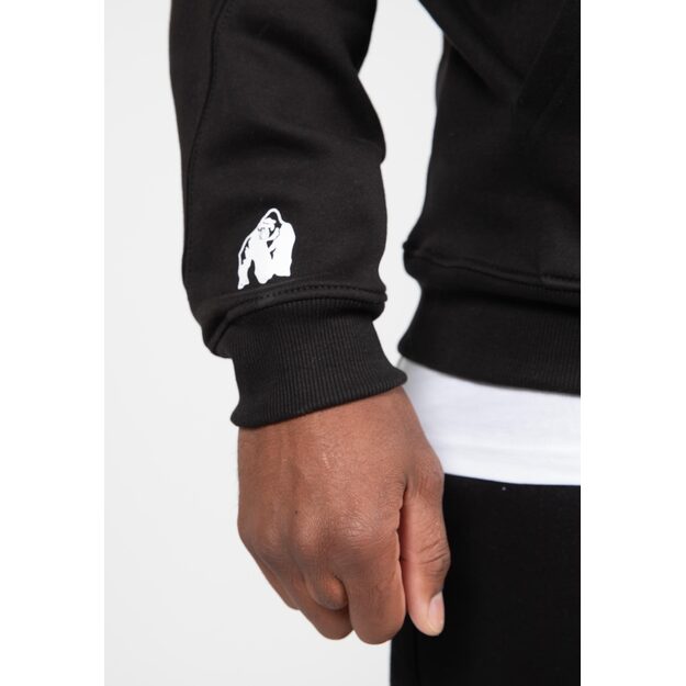 Gorilla Wear Utah Zipped Hoodie - Black 3