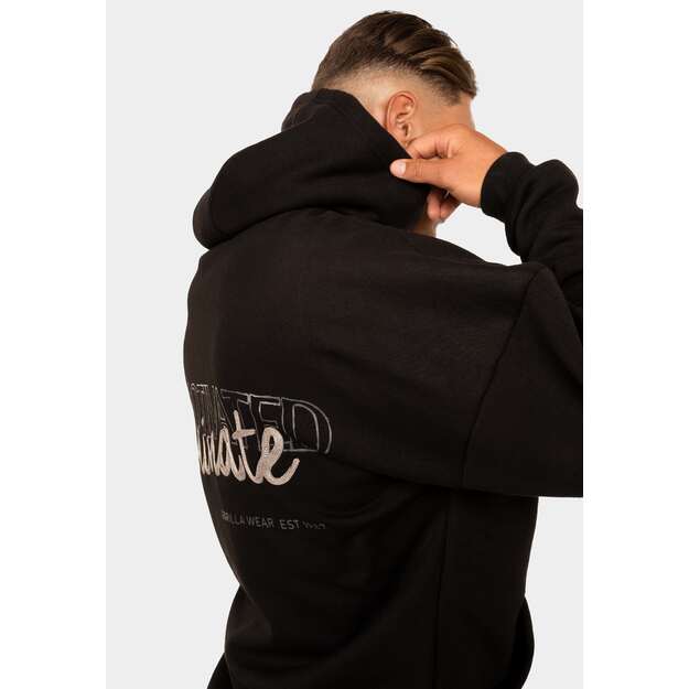 Gorilla Wear Jordan Oversized Hoodie - Black 5