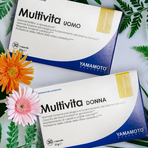 Yamamoto Multivita DONNA vitaminai moterims 30 kaps 2 Yamamoto Multivita DONNA vitaminai moterims 30 kaps 2