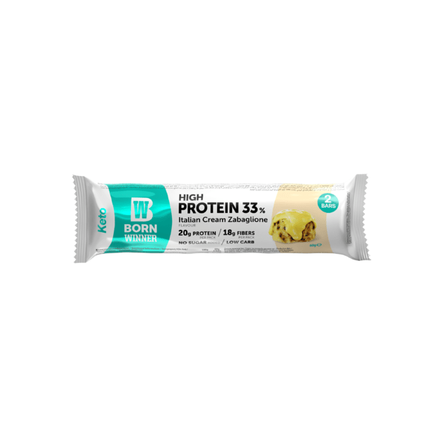 BW KETO protein bar Italian cream zabaglione 60 gr BW KETO protein bar Italian cream zabaglione 60 gr