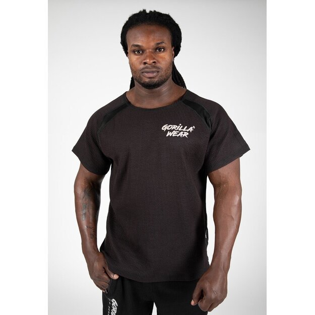 Gorilla Wear Augustine Old School Work Out Top - Black