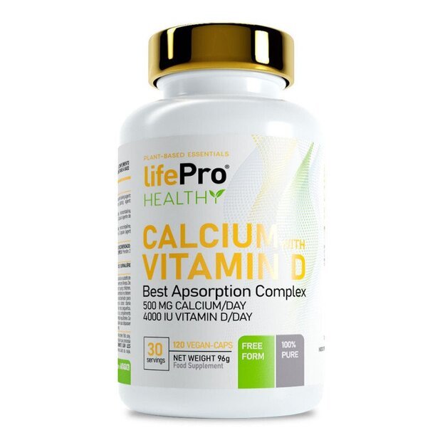 Life Pro Calcium + Vitamin D 120 kaps Life Pro Calcium + Vitamin D 120 kaps