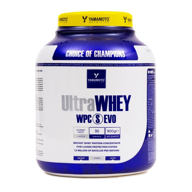 Yamamoto Nutrition Ultra Whey WPC S EVO 900g Yamamoto Nutrition Ultra Whey WPC S EVO 900g