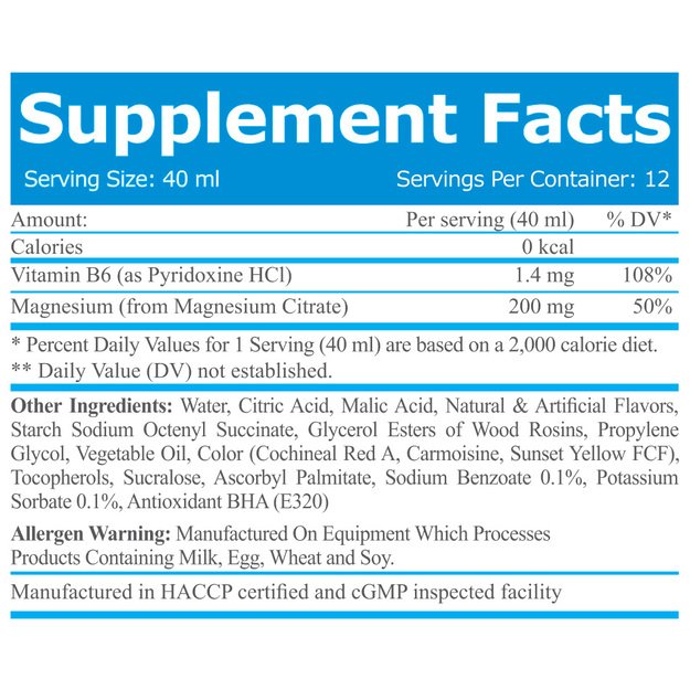Everbuild Nutrition MAGNE LIQUID™ 480 ml 1 Everbuild Nutrition MAGNE LIQUID™ 480 ml 1