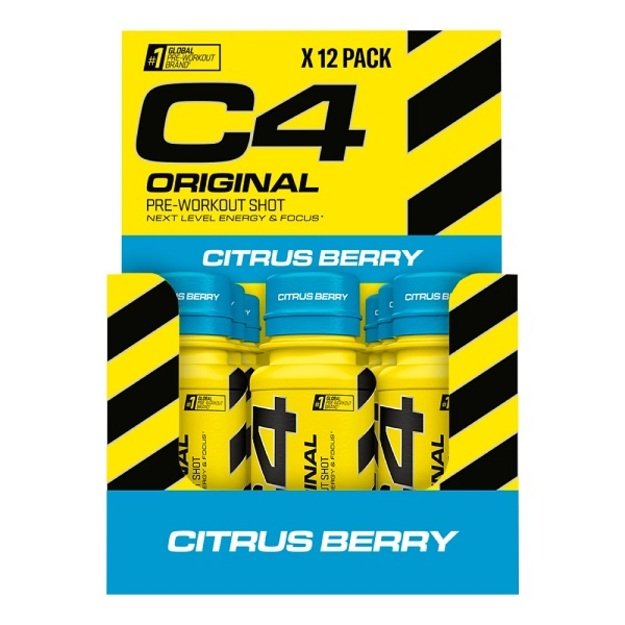 Cellucor® C4® Pre-Workout Shot 12 vnt x 60ml Cellucor® C4® Pre-Workout Shot 12 vnt x 60ml