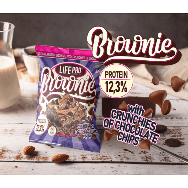 Life Pro Fit Food Protein Brownie 60g 3