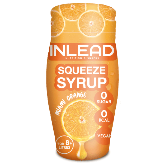 Inlead Squeeze Sirupas 65ml vandeniui paskaninti (Orange)