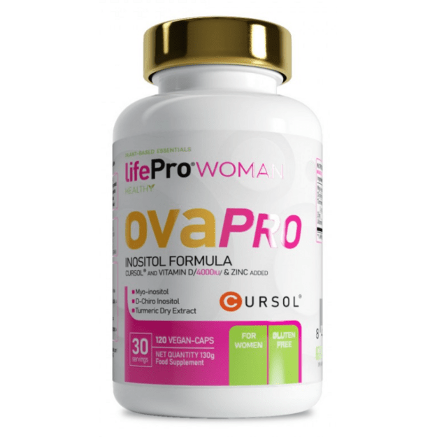 Life Pro Ovapro Myo Inositol 120 v.kaps (hormonų ir medžiagų apykaitai)
