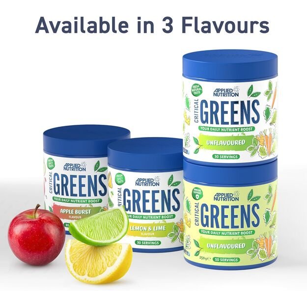 Applied Nutrition Critical Greens 30 porc. 150g Apple Burst 1
